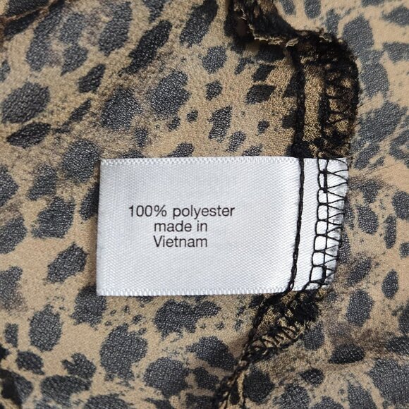 Lane Bryant Animal Print Tunic Top 22/24 Long Sleeve Boho Resort Casual - Picture 8 of 12